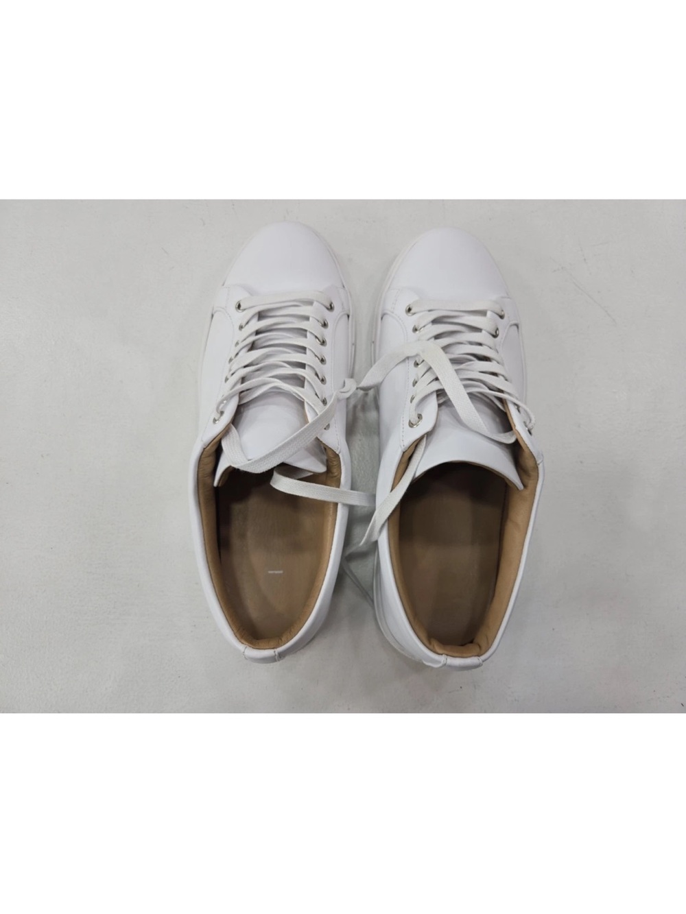 Thursday Boot Co Shoes Mens 9 Premier Low Top White Leather Lace Up Sneakers - Picture 9 of 13